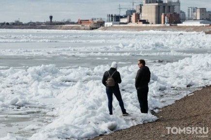 Томь за сутки резко поднялась — плюс полметра