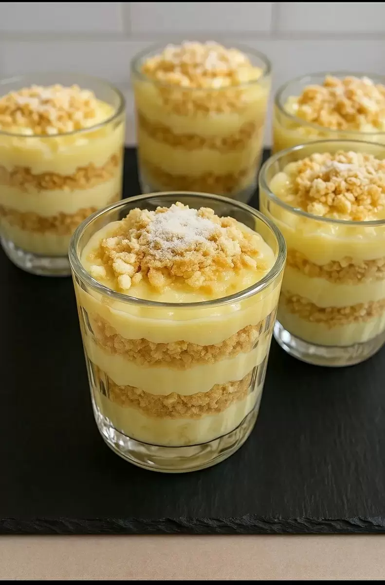 Нежный десерт на каждый день: «Наполеон» в стакане радует своим вкусом