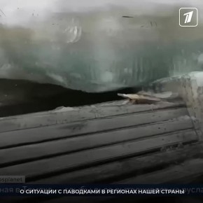 В Алтайском крае спасатели и местные жители начали возводить временные дамбы на берегу Оби