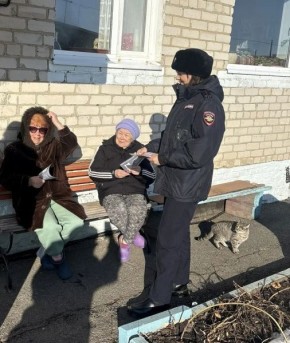 Сотрудники ОМВД России по Бакчарскому району и провели комплекс профилактических бесед с местными жителями на предупреждение дистанционного мошенничества