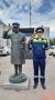 Памятник легендарному томскому регулировщику Путинцеву Николаю Платоновичу