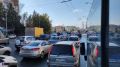 Томск встал в 8-балльных пробках