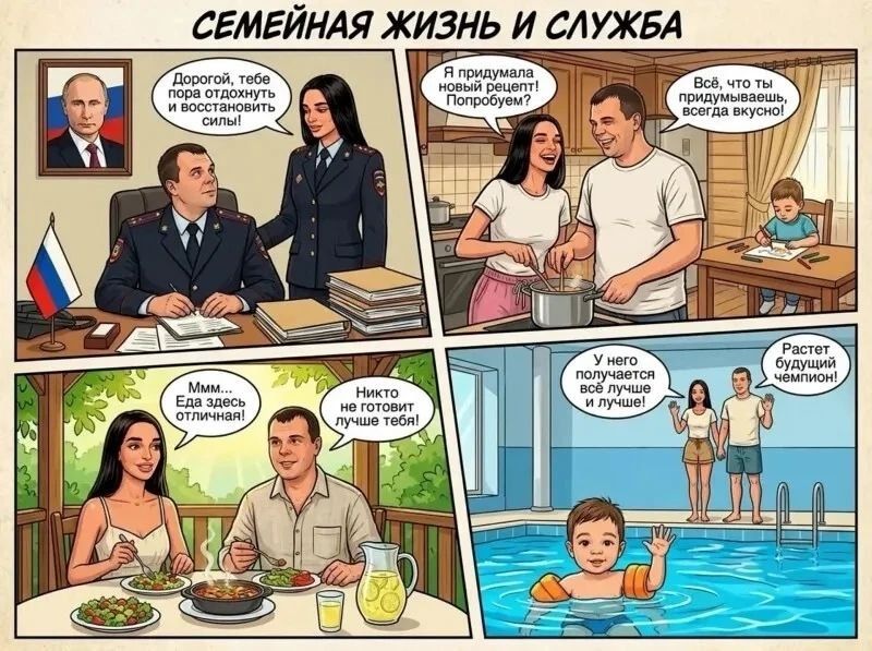 Семья – источник силы: сегодня, в День семьи, любви и верности завершаем серию комиксов о том, где семьи полицейских черпают силу для ежедневных подвигов