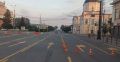 На дорожном кольце площади Ленина начала действовать новая схема движения