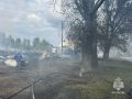 Мужчина пострадал при пожаре в Колпашевском районе