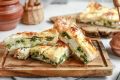 Ленивая ачма с творогом и сулугуни