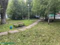 Жители микрорайона навели порядок в сквере на пр. Кирова
