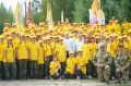 Всероссийская военно-историческая смена открылась в лагере «Восход»