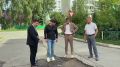 На Каштаке прошел обход территории
