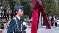 Дмитрий Махиня: Совместно с председателем городской Думы Сергеем Сеченовым и ветераном СВО Павлом Астапенко сегодня открыли в Сквере ветеранов памятник «Слава Воинам Отечества»