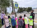 Сотрудники Госавтоинспекции Молчановского района провели пешеходную экскурсию для дошкольников