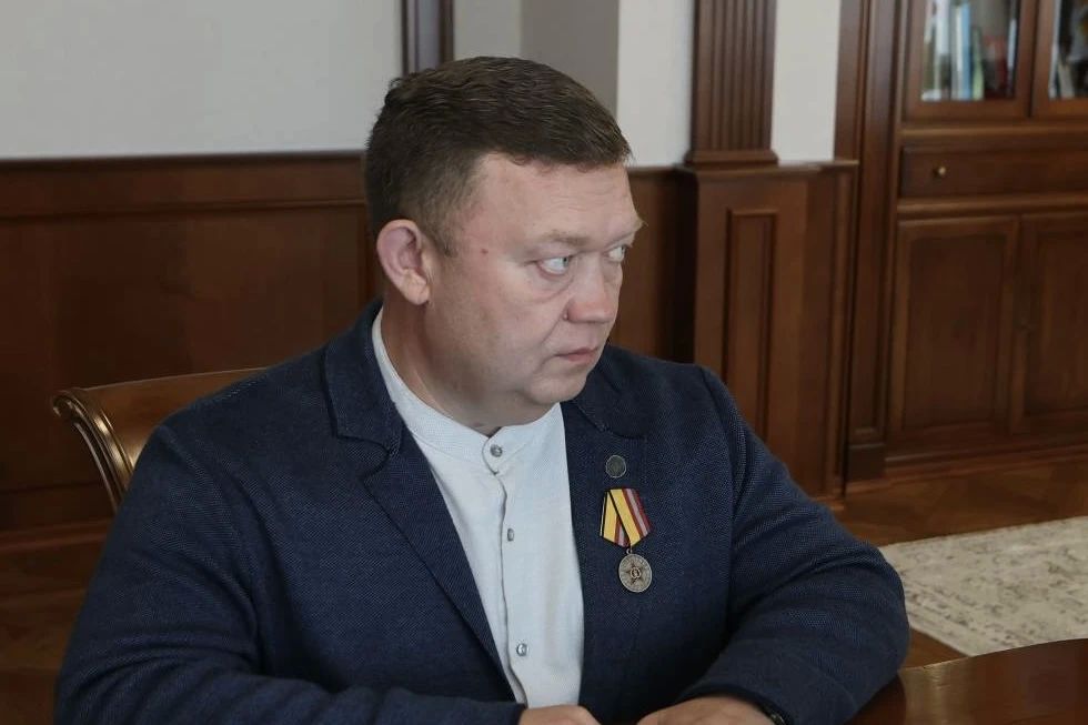 Владимир Мазур: Сегодня вручил нашему земляку Сергею Григорьеву медаль «Участнику специальной военной операции» Владимир Мазур: Сегодня вручил нашему земляку Сергею Григорьеву медаль «Участнику специальной военной операции»
