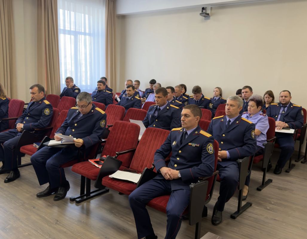 В следственном управлении СК России по Томской области состоялось заседание коллегии В следственном управлении СК России по Томской области состоялось заседание коллегии