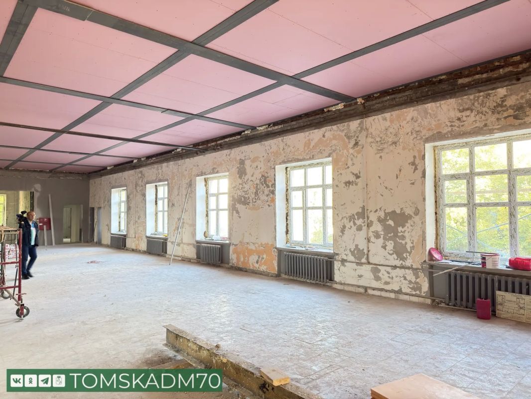 Продолжается капитальный ремонт школы №31 Продолжается капитальный ремонт школы №31