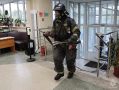 Томские огнеборцы ликвидировали условное возгорание в учебном корпусе Томского государственного университета