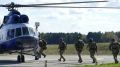 Томские спецназовцы десантировались с Ми-8 без парашютов