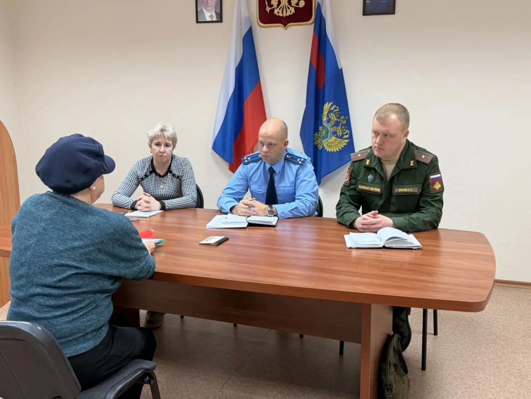 В прокуратуре ЗАТО г. Северск Томской области состоялся очередной прием участников специальной военной операции и членов их семей