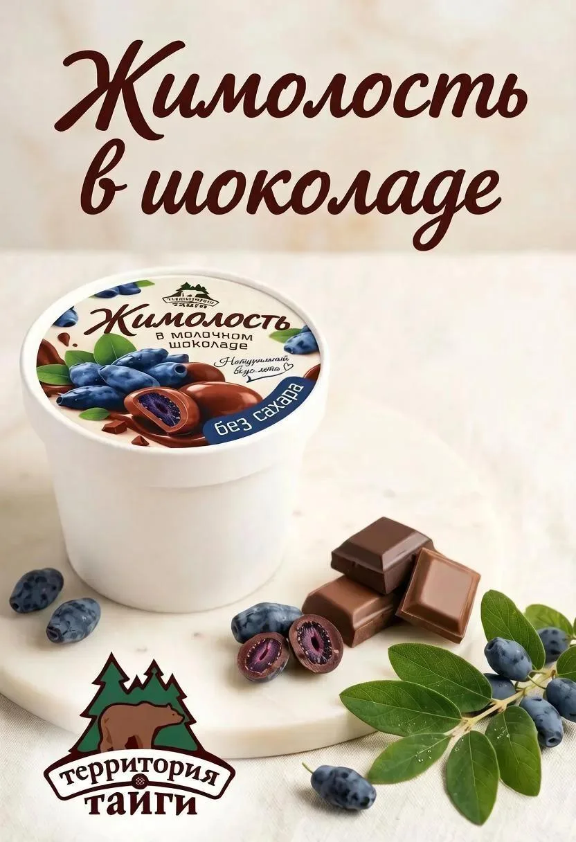 Первая ягода Томска. Теперь в шоколаде!