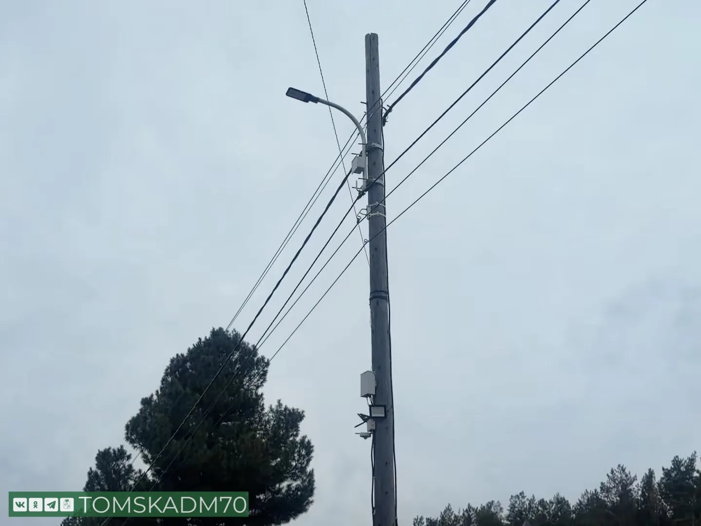 В Тимирязевском устанавливают новые фонари