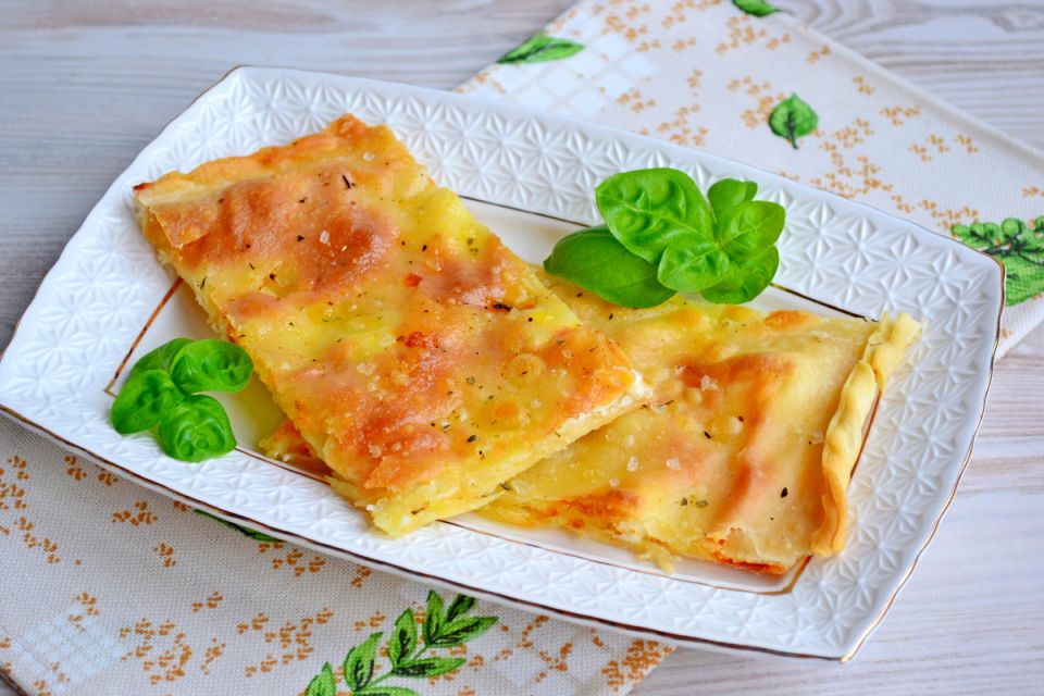 Удивительная фокачча с сыром: быстро и вкусно!