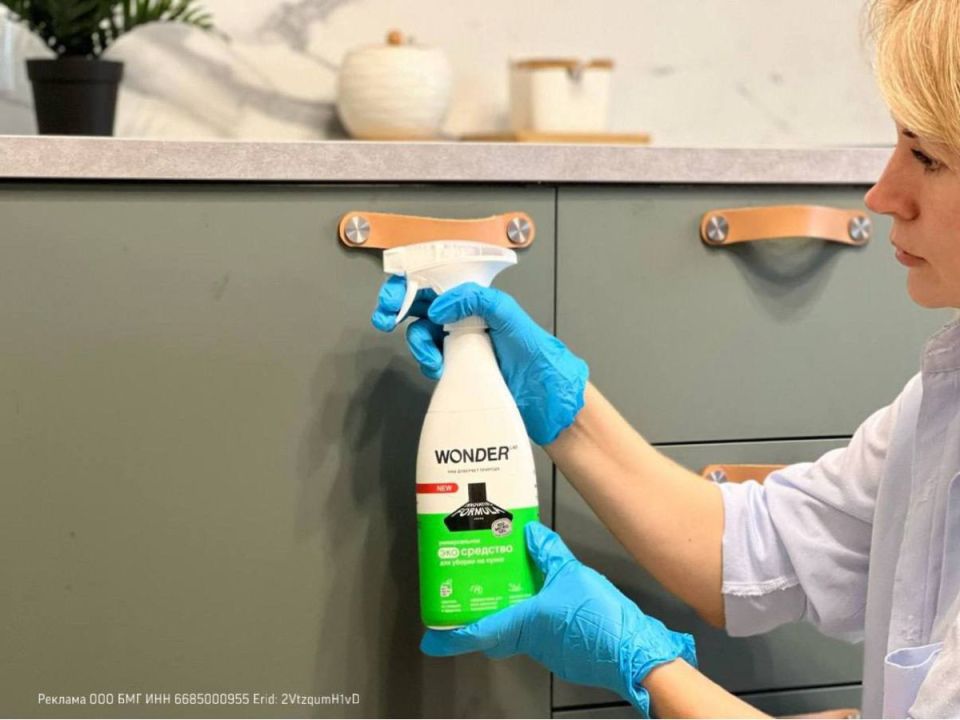 Эффективные средства для уборки: как вернуть блеск кухонным фасадам