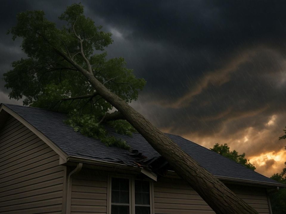 Когда дерево угрожает дому: как действовать в экстренной ситуации