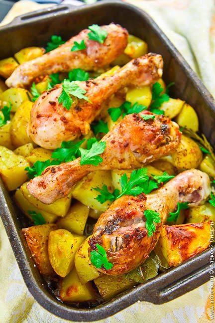 Курица с картошкой: простой рецепт, который порадует всех