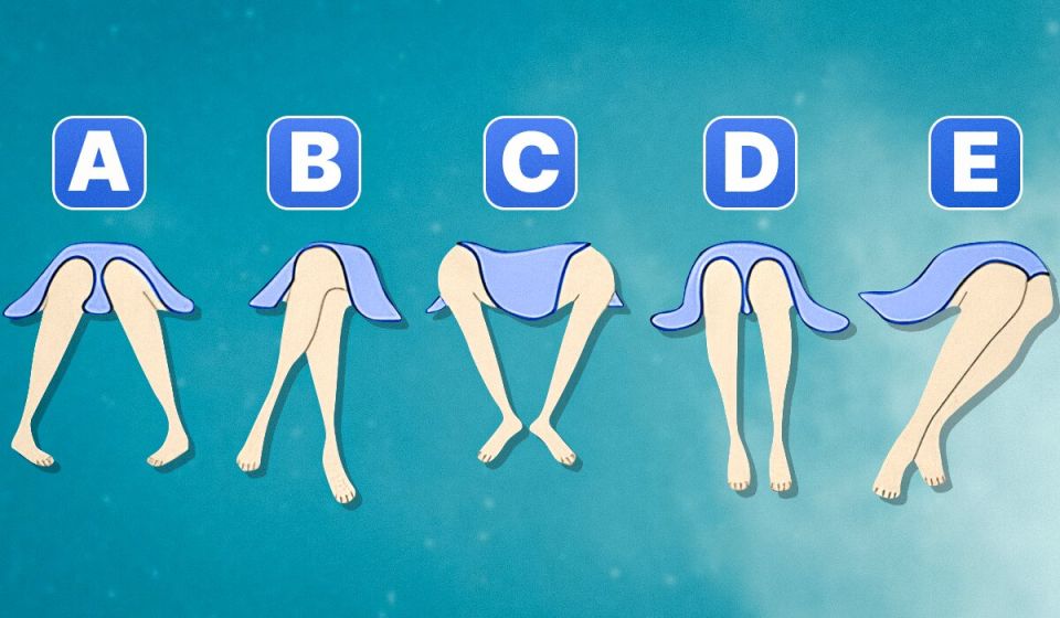 Как ваша сидячая поза может рассказать о вашем характере