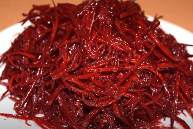 Откройте для себя сырой свёклу по-корейски