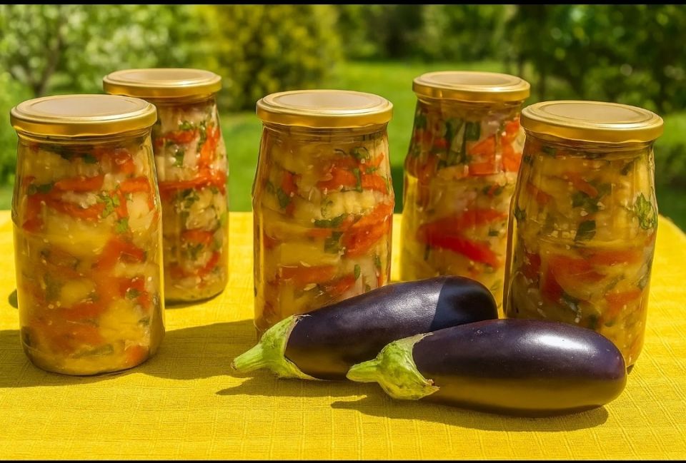 Необычная закуска: баклажаны на зиму без жарки