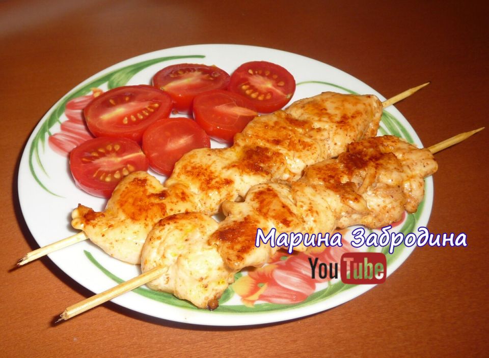 Нежные куриные шашлычки: простой рецепт на сковороде для вкусного ужина